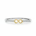 Sparkling Heart & Infinity Ring