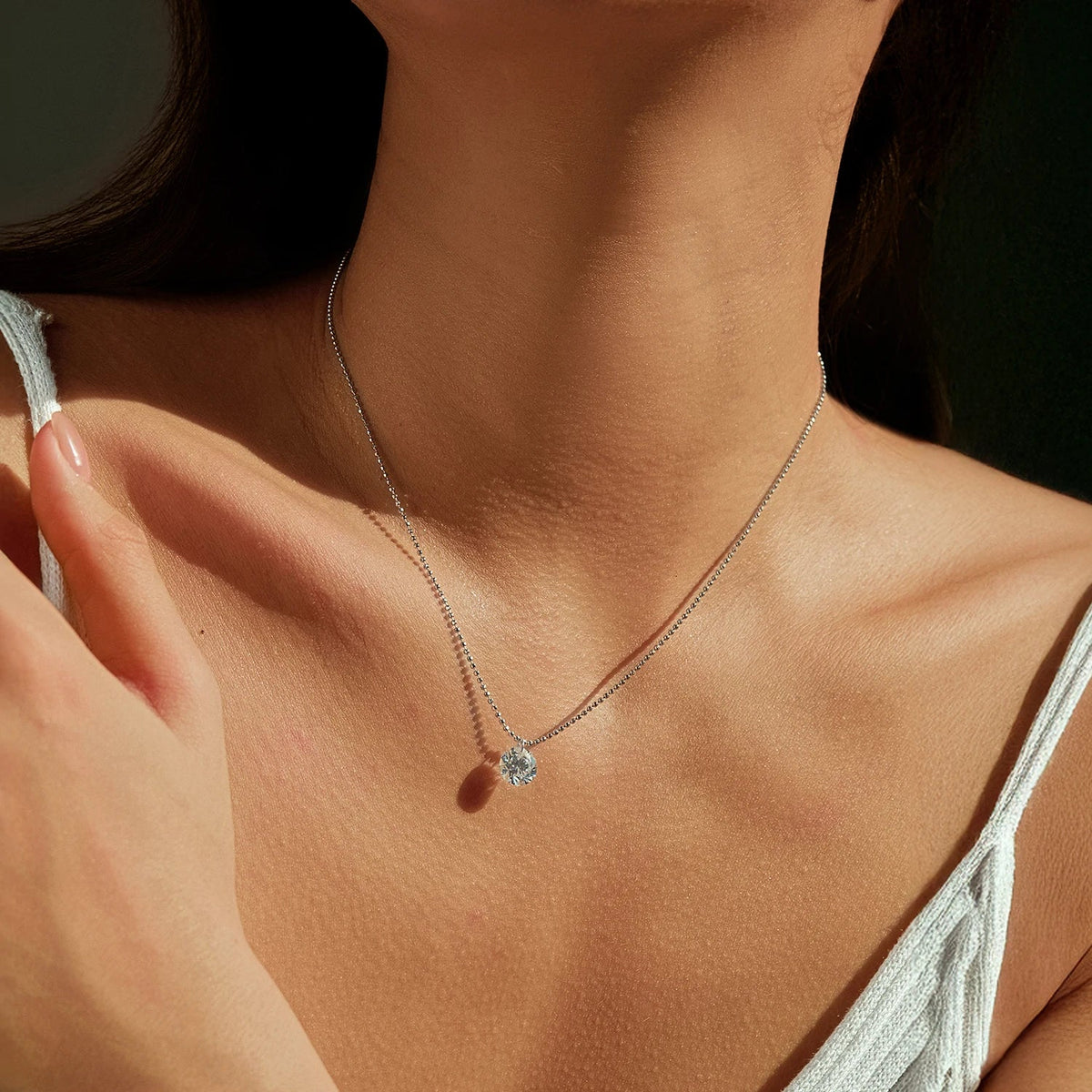 Orvella Moissanite Necklace