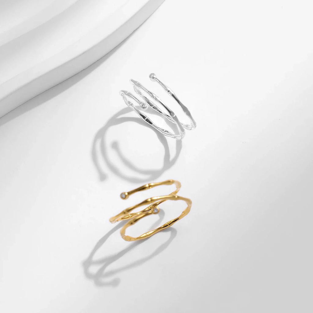Crystal Geometry Ring