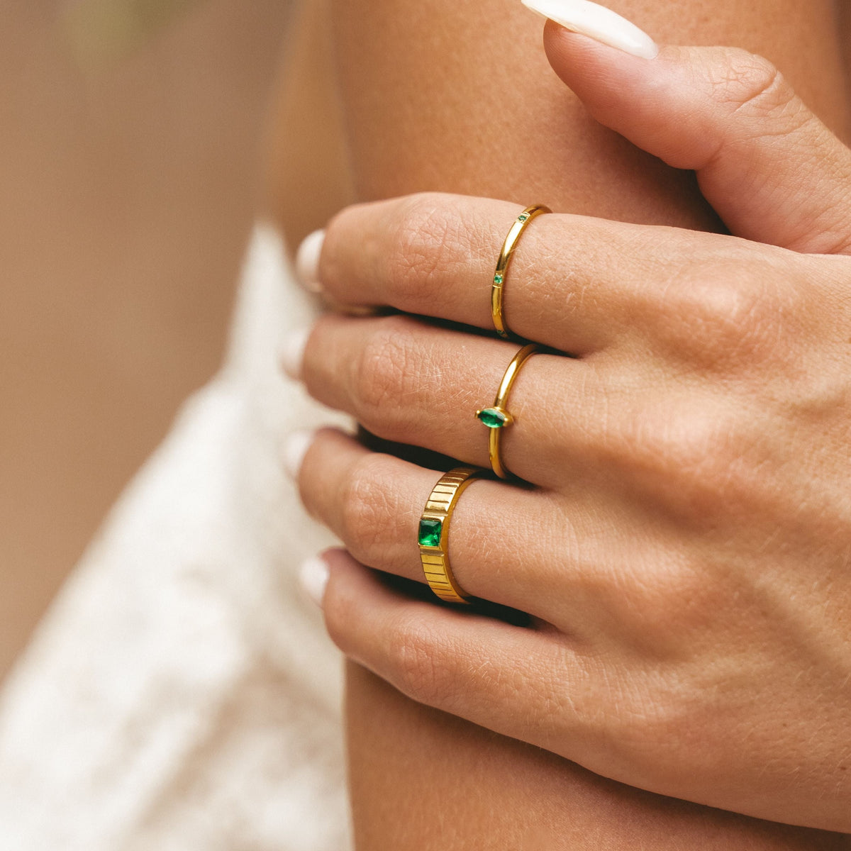 Émeraude Royale Ring