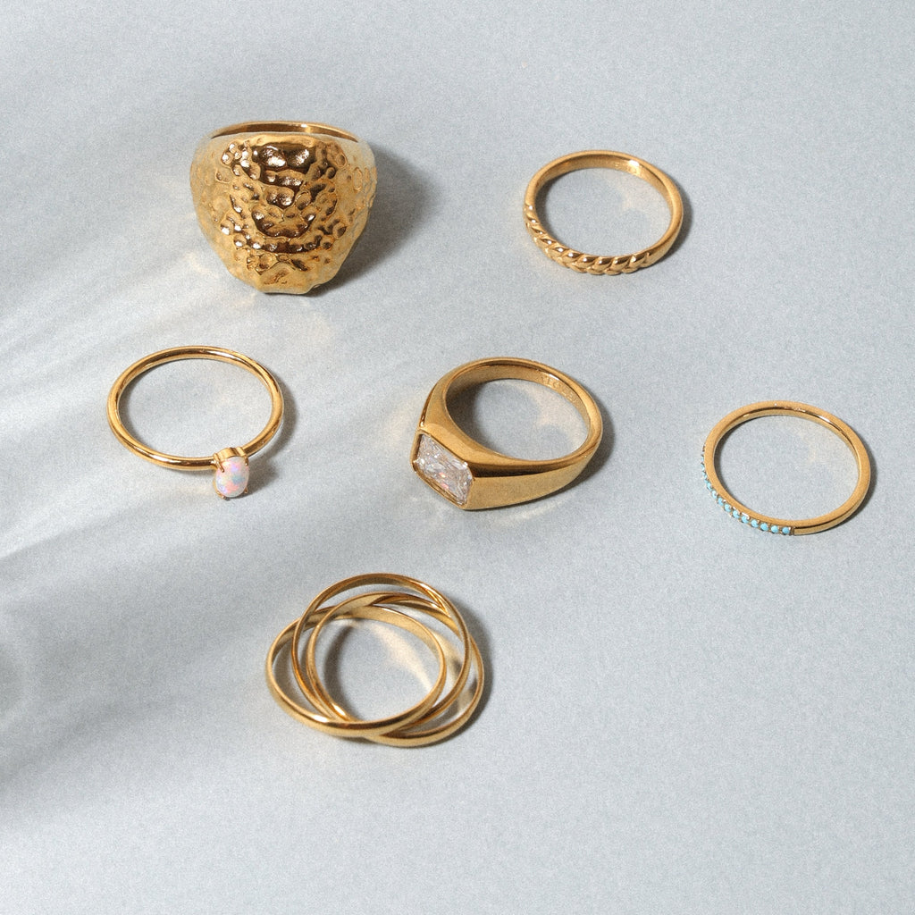 Azure Céleste Ring
