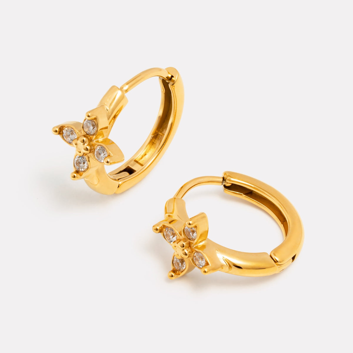 Fleur Soléa Hoops Earrings