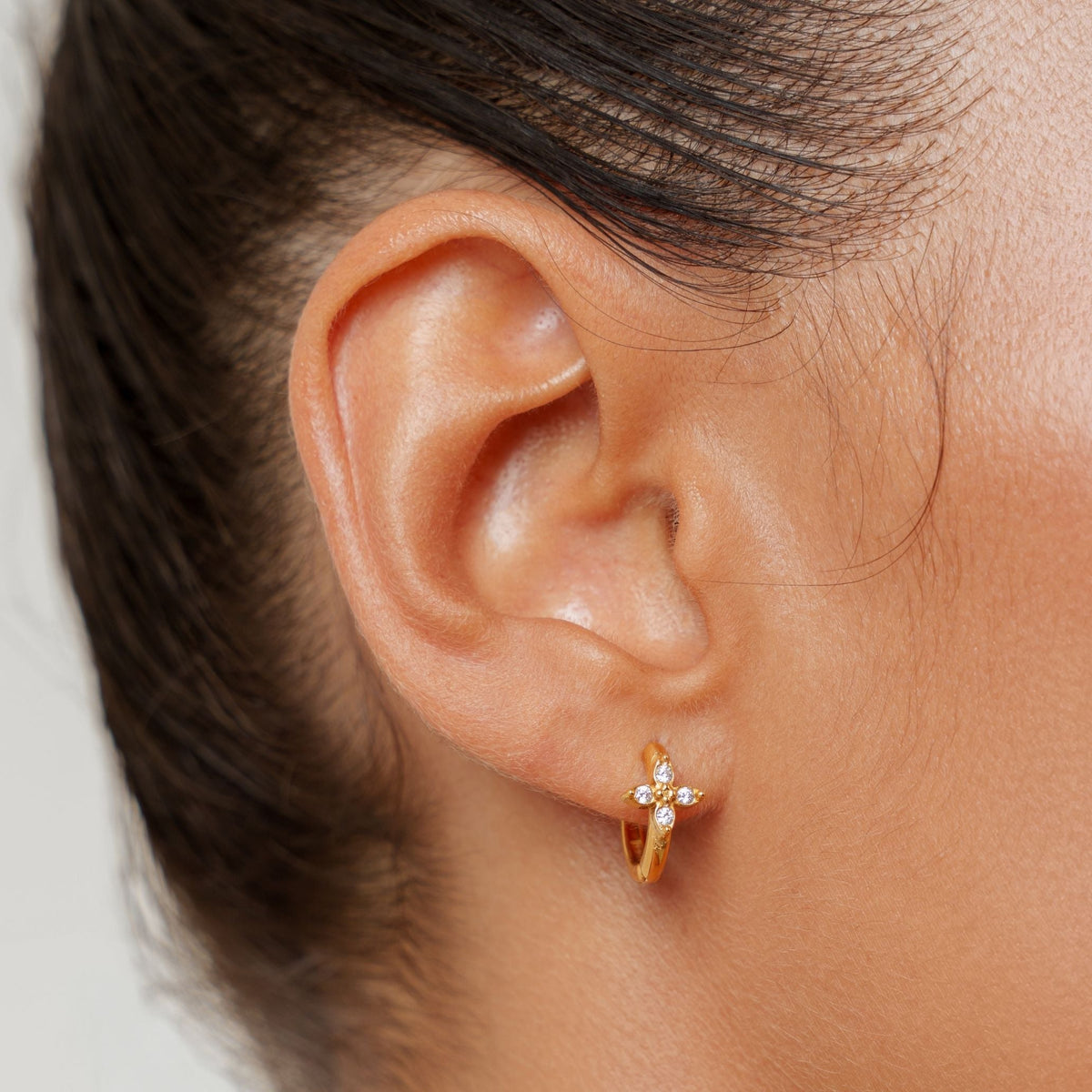 Fleur Soléa Hoops Earrings