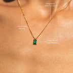 Emeraude Lumi Necklace