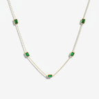 Raja Émeraude Necklace