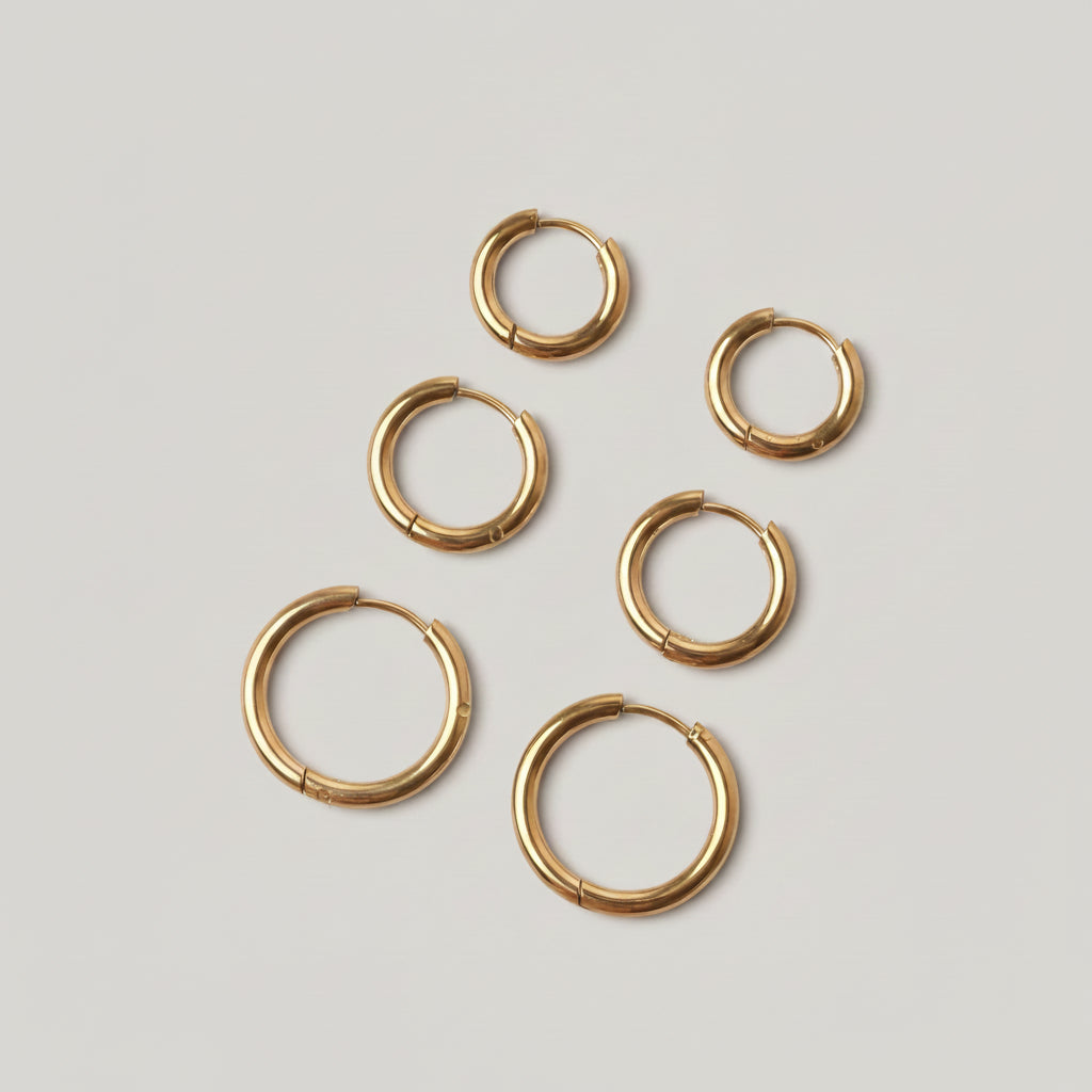 Trinité Hoops Earrings Set