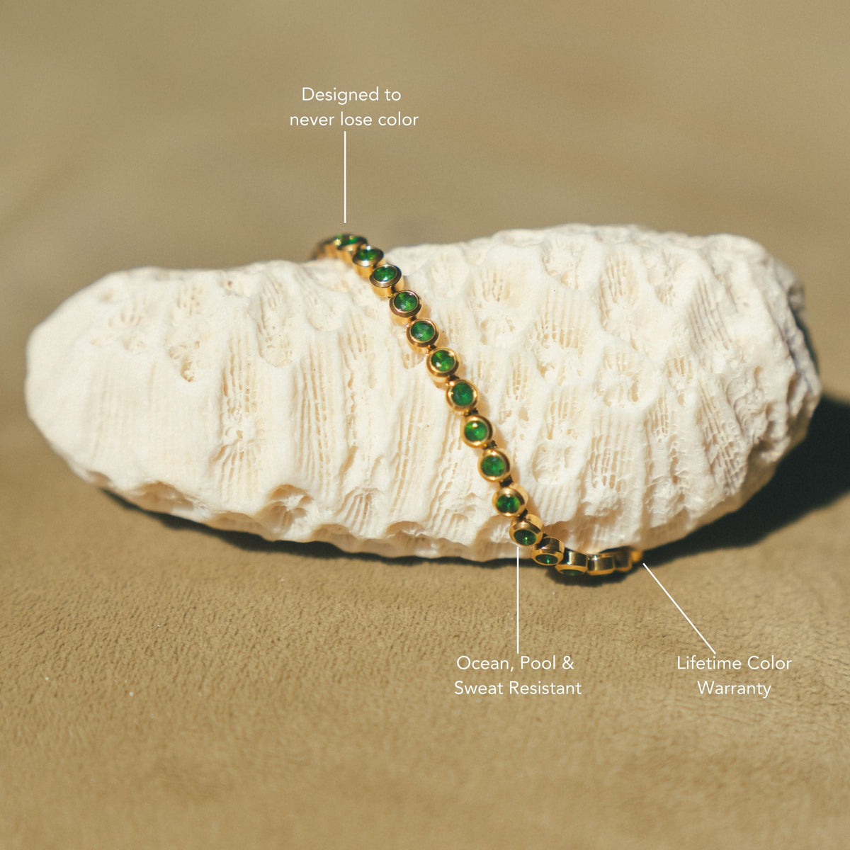 Émeraude Riviera Bracelet