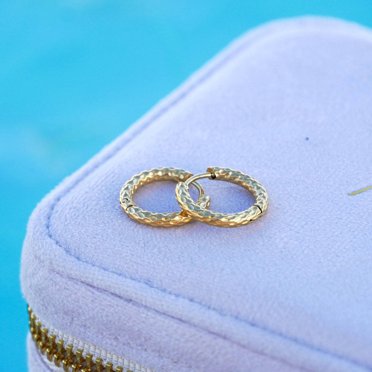 Auréa Martelée Hoops Earrings