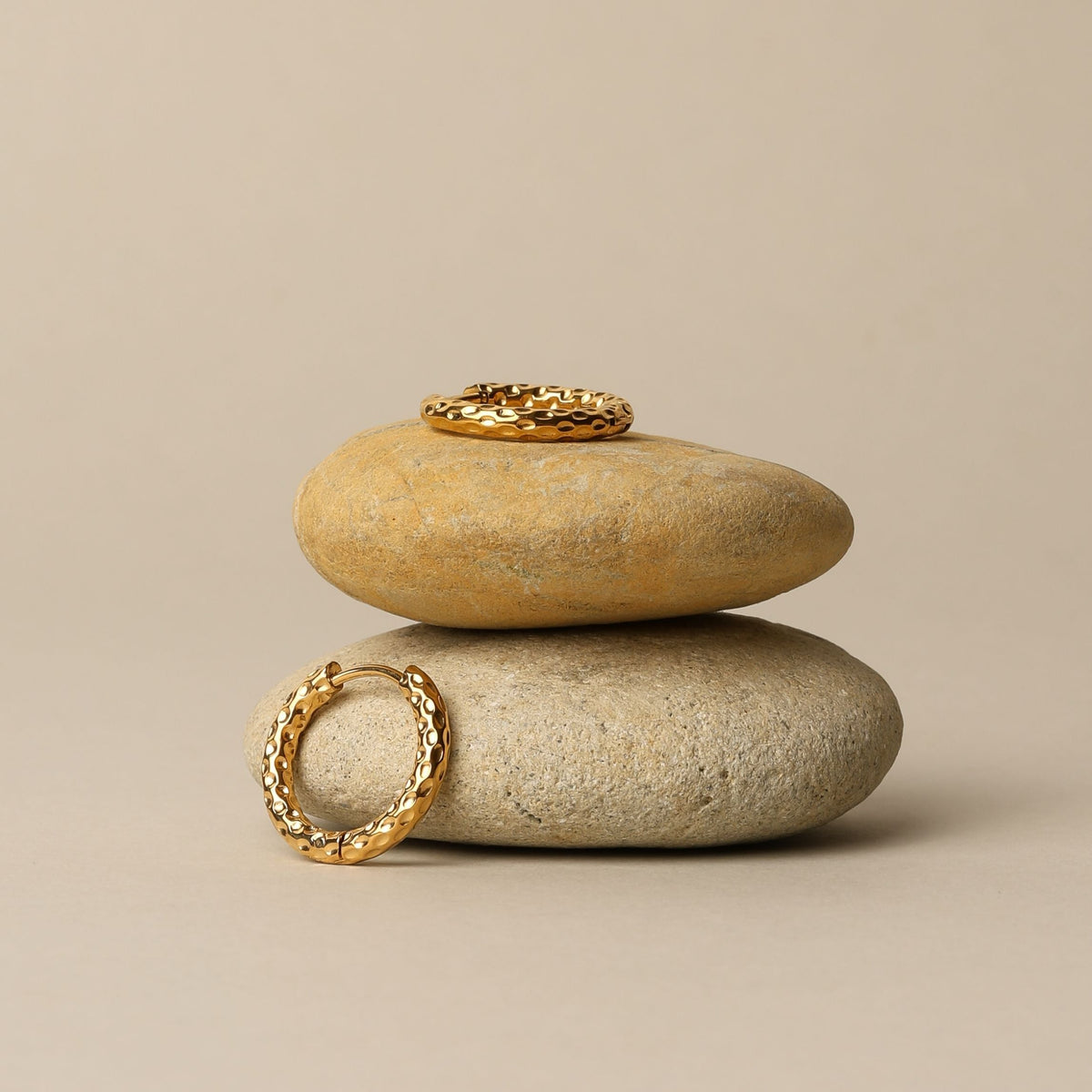 Auréa Martelée Hoops Earrings