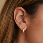 Auréa Martelée Hoops Earrings