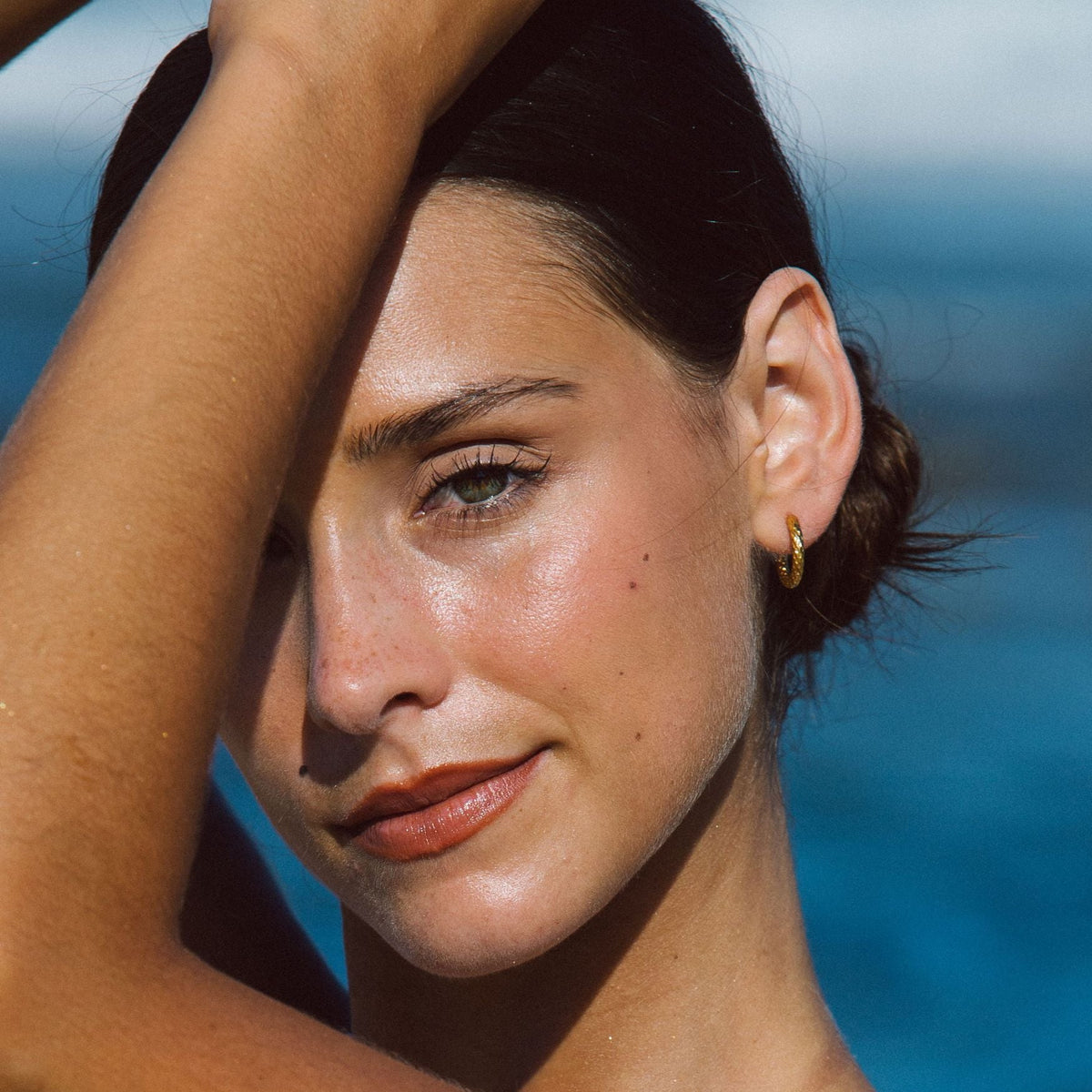 Auréa Martelée Hoops Earrings