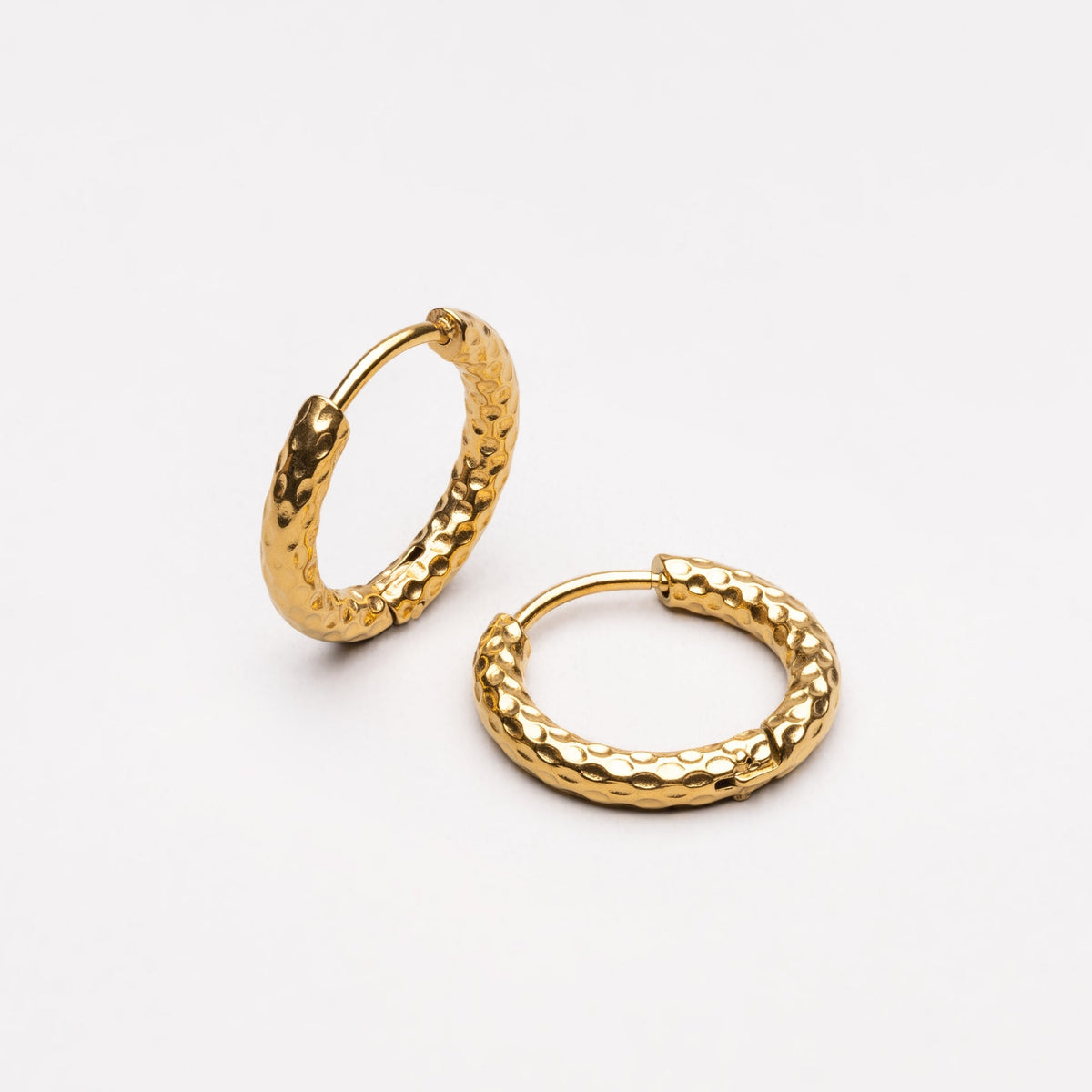 Auréa Martelée Hoops Earrings