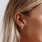 Auréa Martelée Hoops Earrings