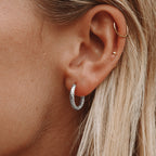Auréa Martelée Hoops Earrings