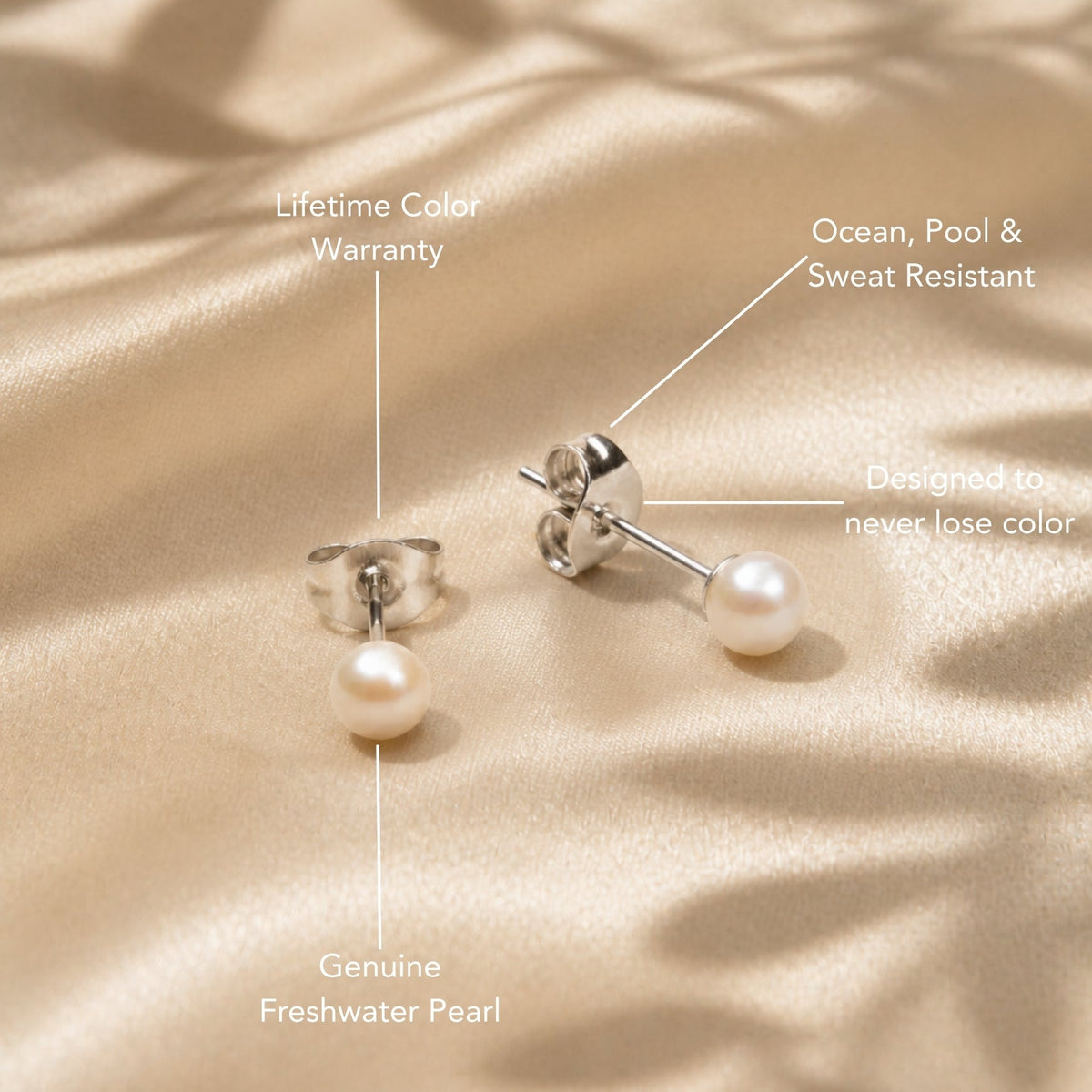Perla Studs Earrings