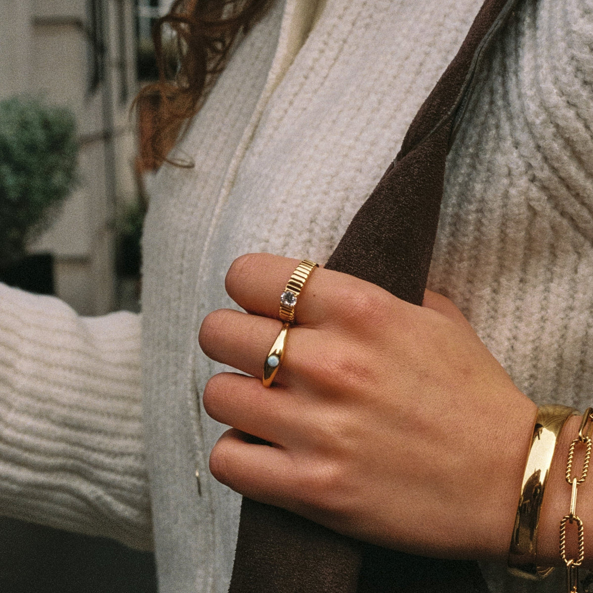 Opaline Étoile Ring