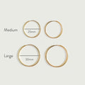 Élise Essential Hoops Earrings