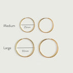 Élise Essential Hoops Earrings