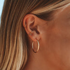 Élise Essential Hoops Earrings