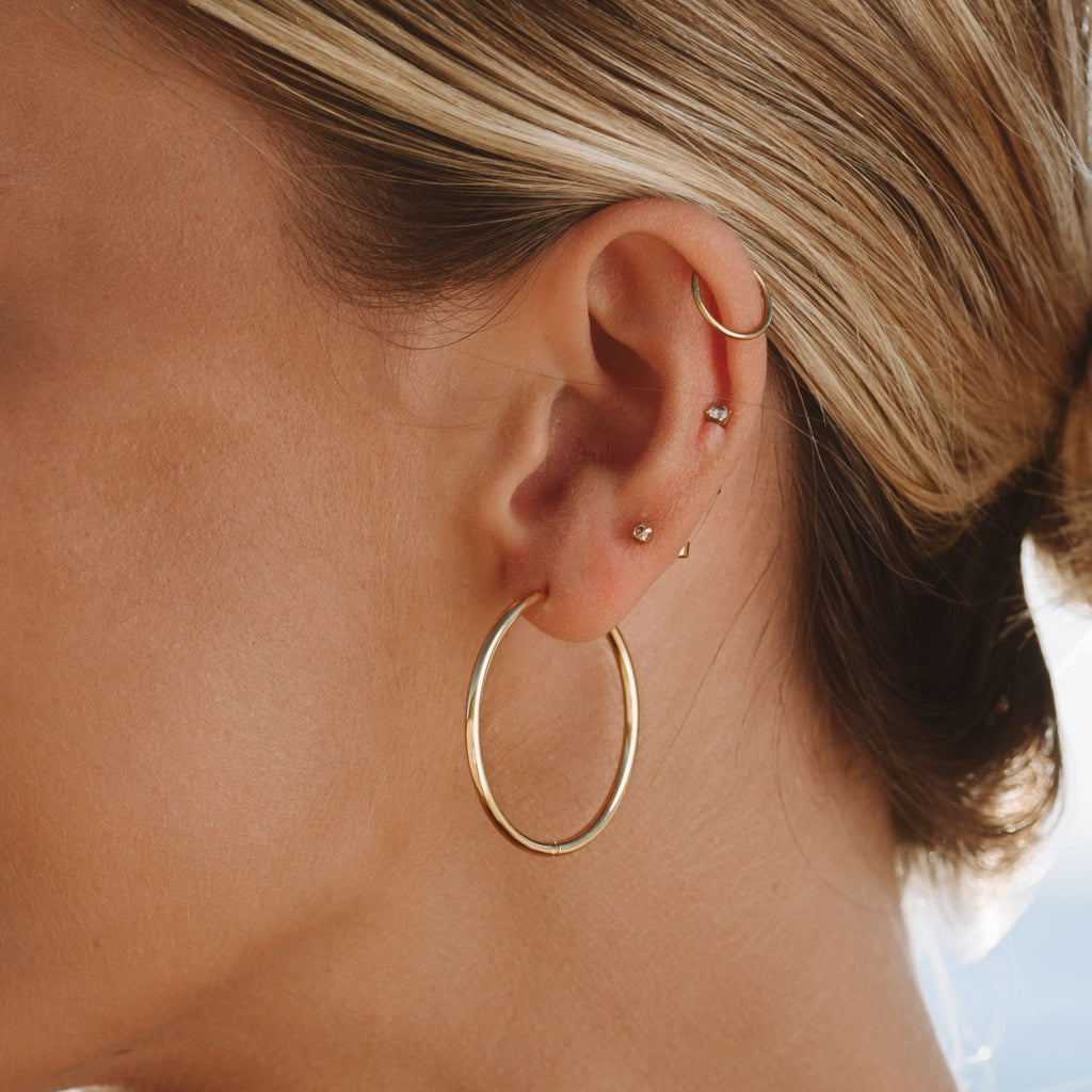 Élise Essential Hoops Earrings